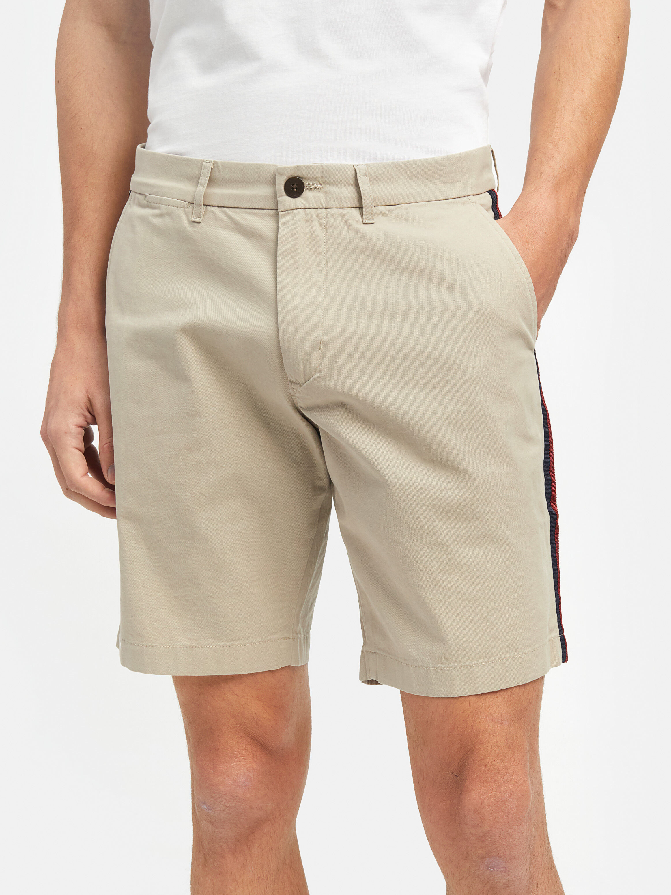 Brooklyn Twill Side Tape Shorts