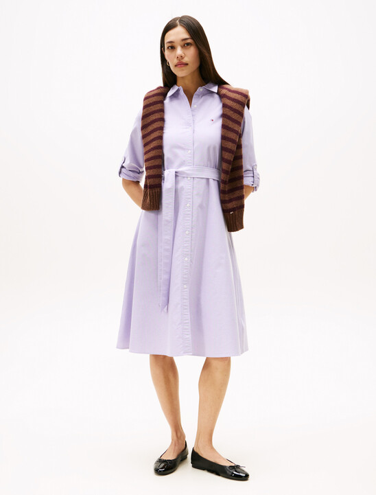 Asia Fit Oxford Dress