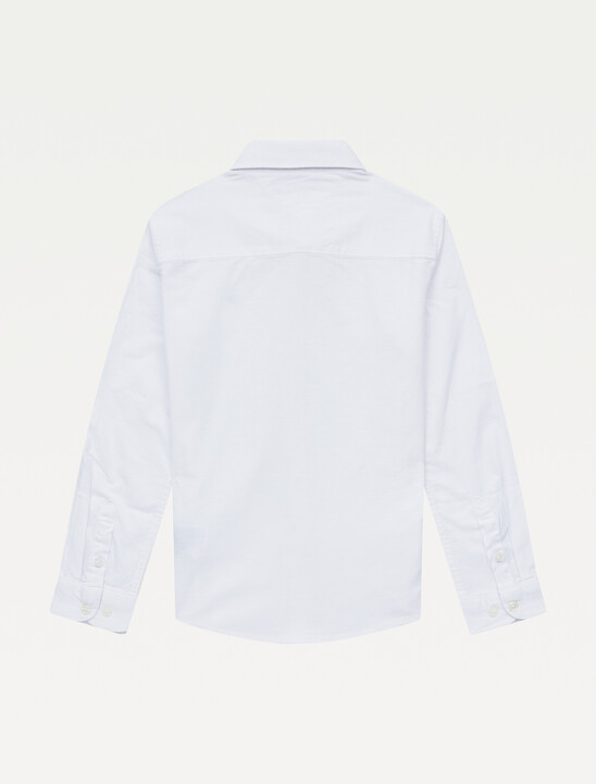 男童裝彈力牛津襯衫