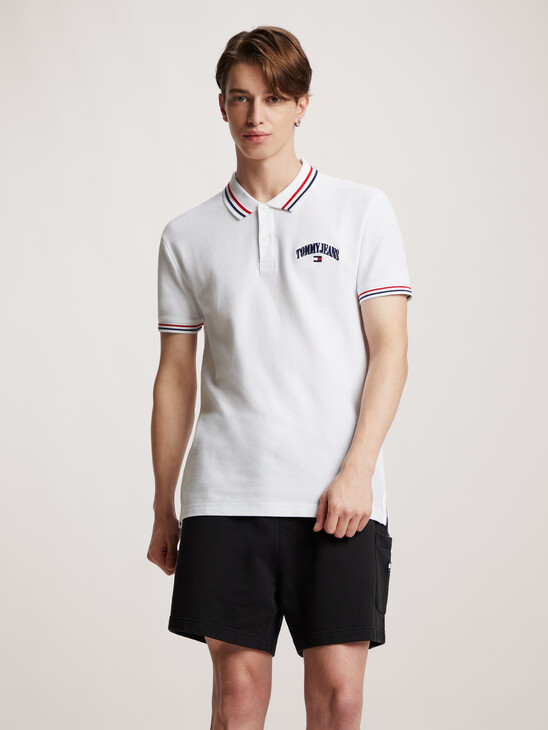 Classic Graphic Tipped Polo
