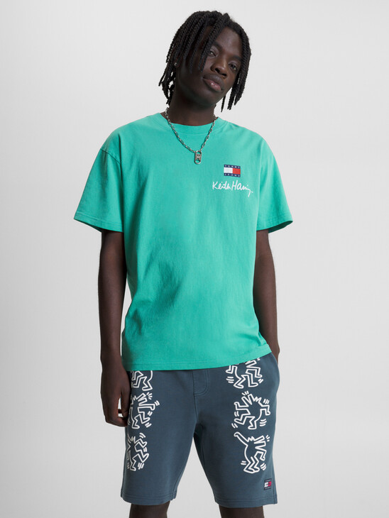 Tommy X Keith Haring 中性寬鬆版型 T 裇