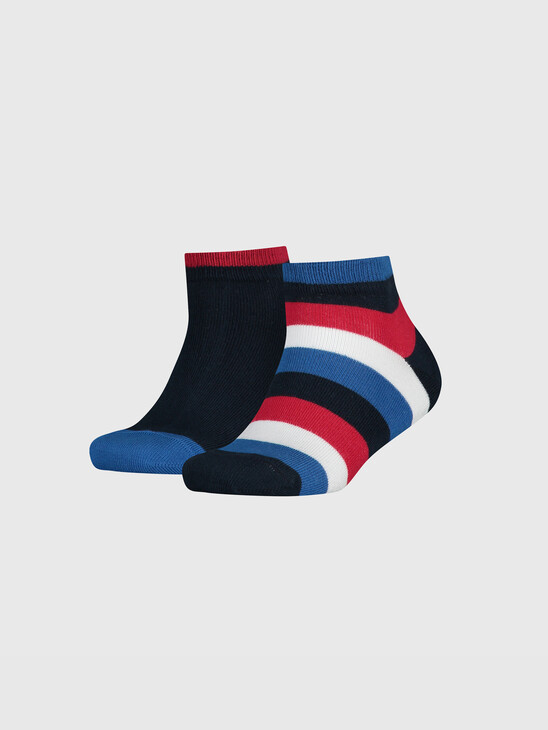 Basic Stripe Quarter Socks