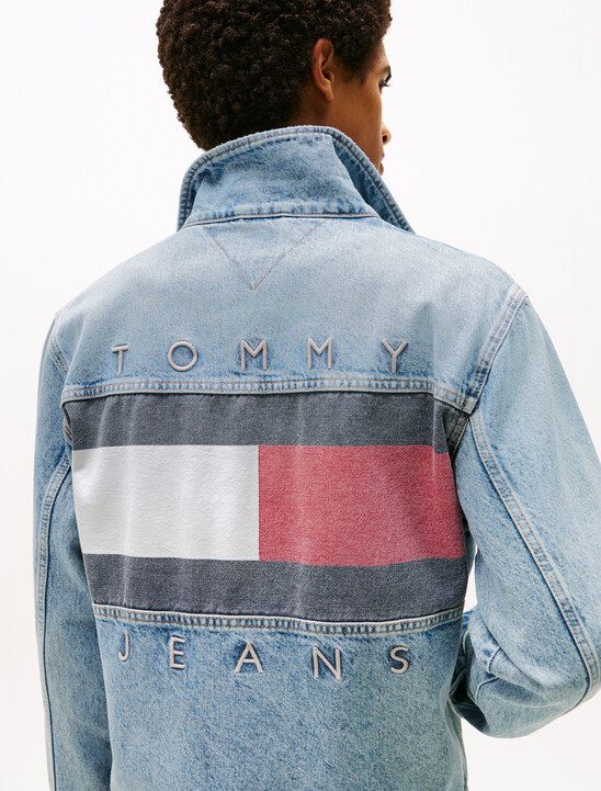 Tommy 旗幟牛仔外套