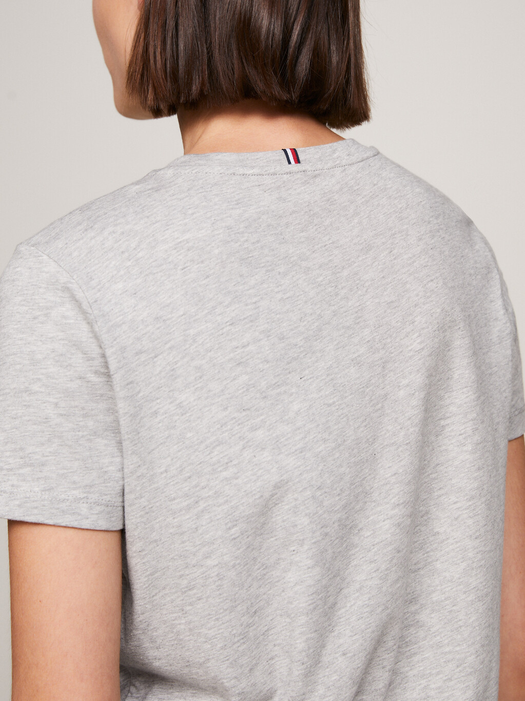 Heritage Logo T-Shirt, LIGHT GREY HTR, hi-res