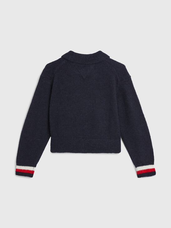 TOMMY X MIFFY GIRLS POLO SWEATER