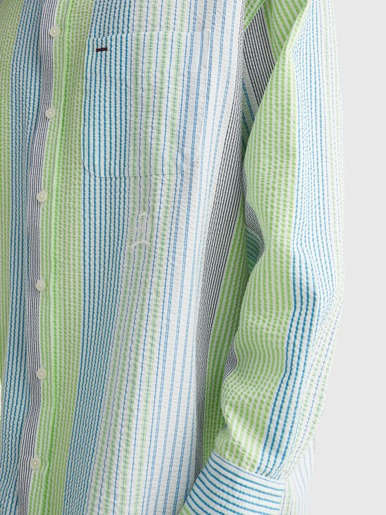 ARCHIVE CREST DUAL GENDER BOYFRIEND SHIRT