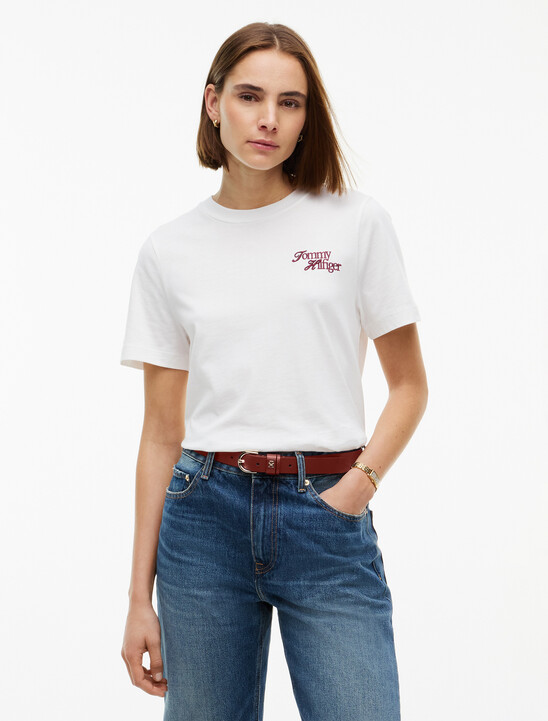 Logo Jersey Crew Neck T-Shirt