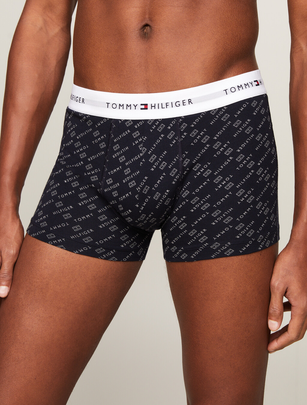 3-Pack Print Trunks, Logo Flag/Antique Silver/Des Sky, hi-res