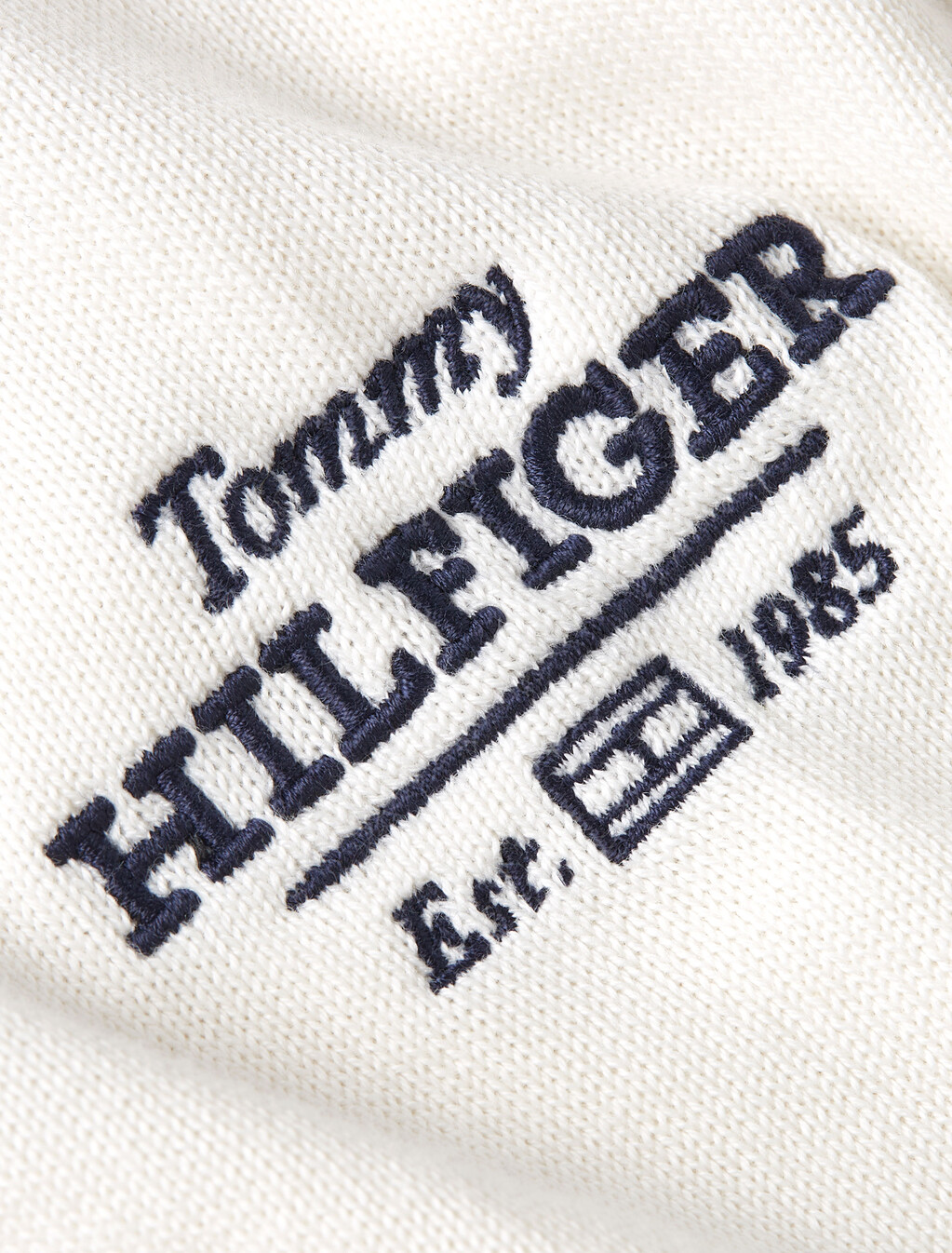 Hilfiger 圓領毛衣, Ivory Petal, hi-res