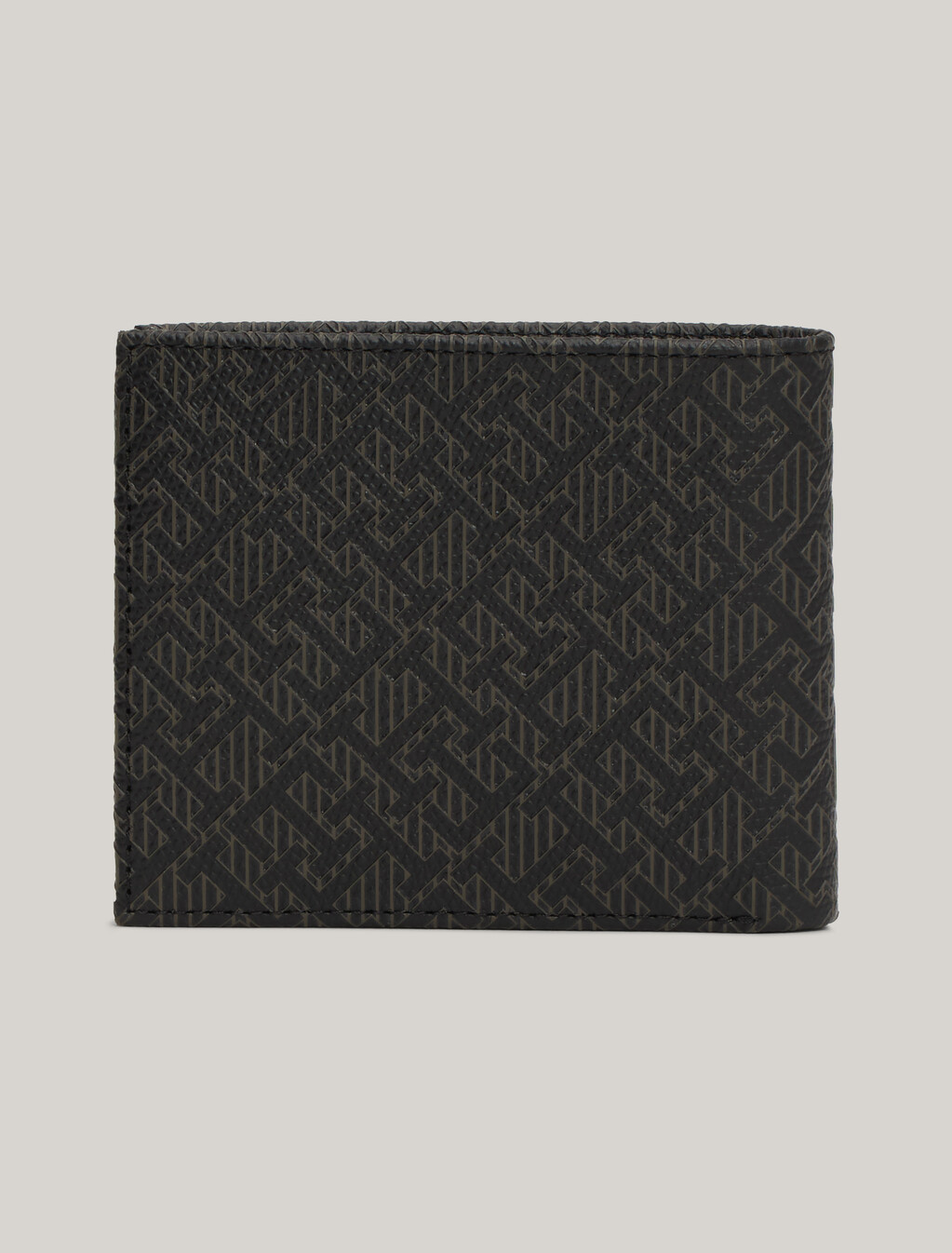 TH Monogram 卡片零銀包, Black, hi-res