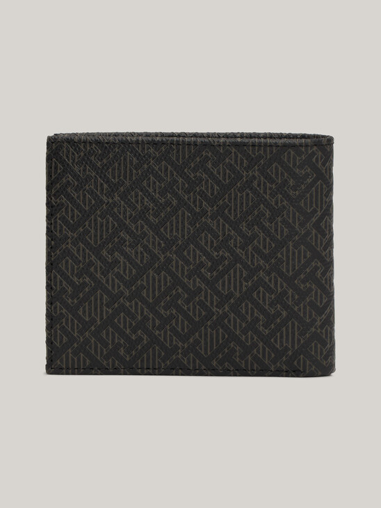 TH Monogram Card and Coin Wallet