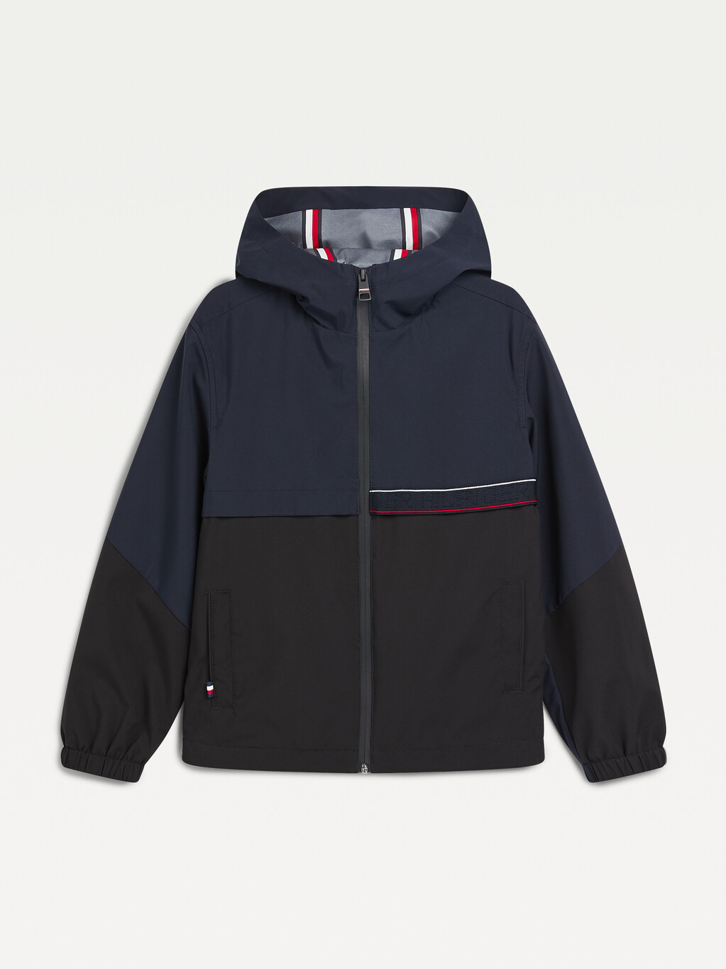 Th Tech Recycled Polyester Colour-Blocked Windbreaker