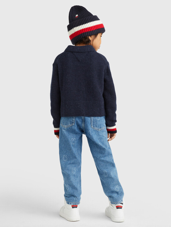 Tommy X Miffy Girls Polo Sweater