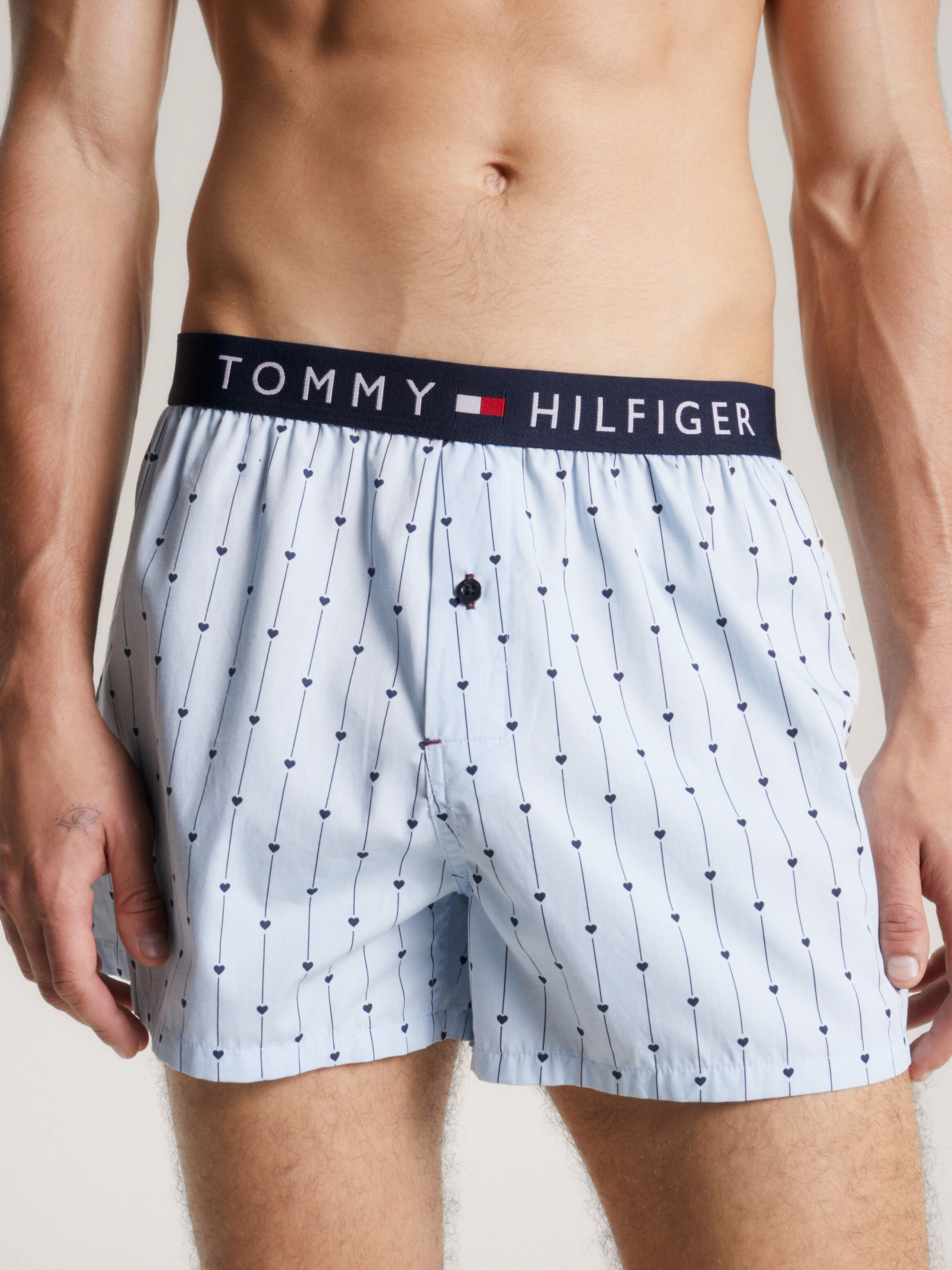 Woven Print Boxer Shorts green Tommy Hilfiger