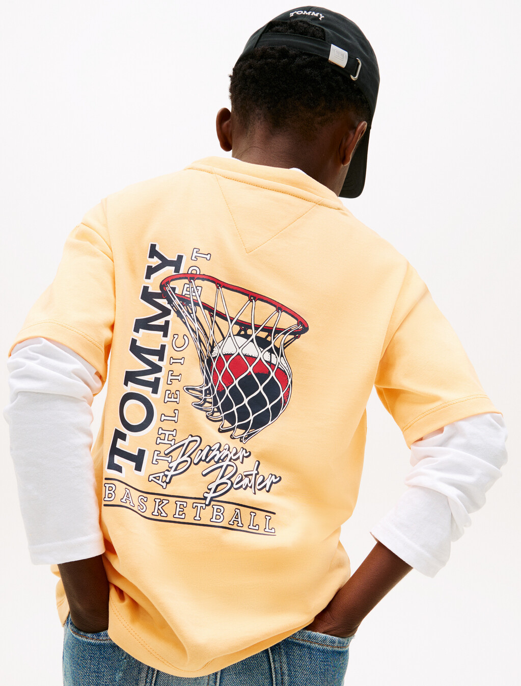 Back Graphic Crew Neck T-Shirt, Faded Sun Kiss, hi-res