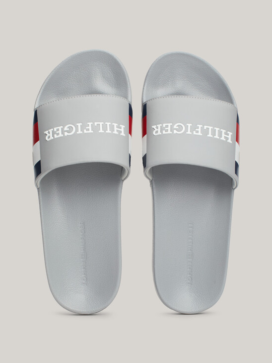 Logo Strap Pool Slides