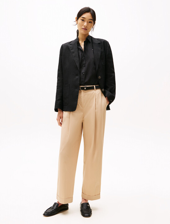 Lightweight Relaxed Straight Leg Chinos