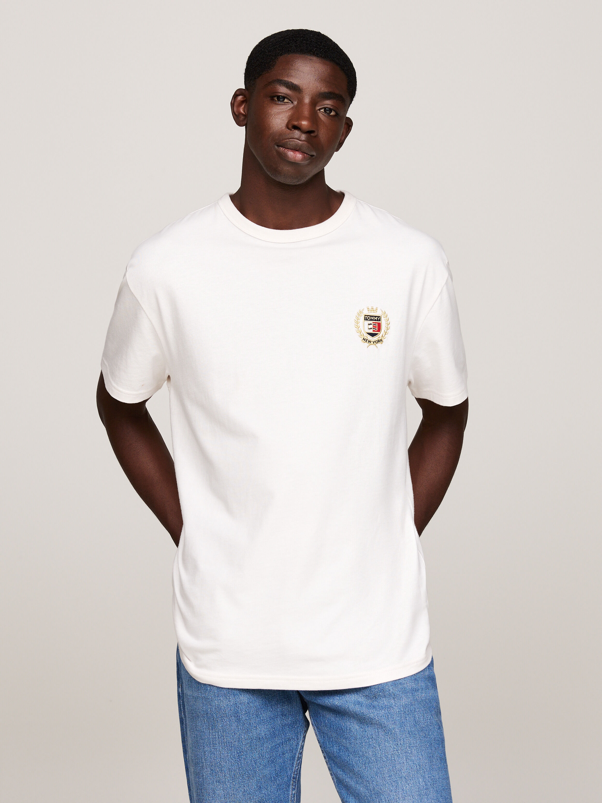 Hilfiger denim t shirt price new arrivals