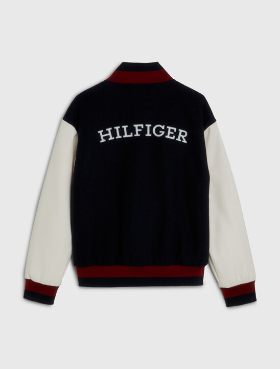 TH Monogram Varsity Bomber Jacket