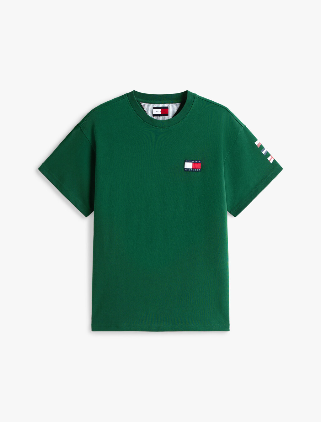 Hilfiger Sailing Relaxed Back Logo T-Shirt, Ornamental Green, hi-res