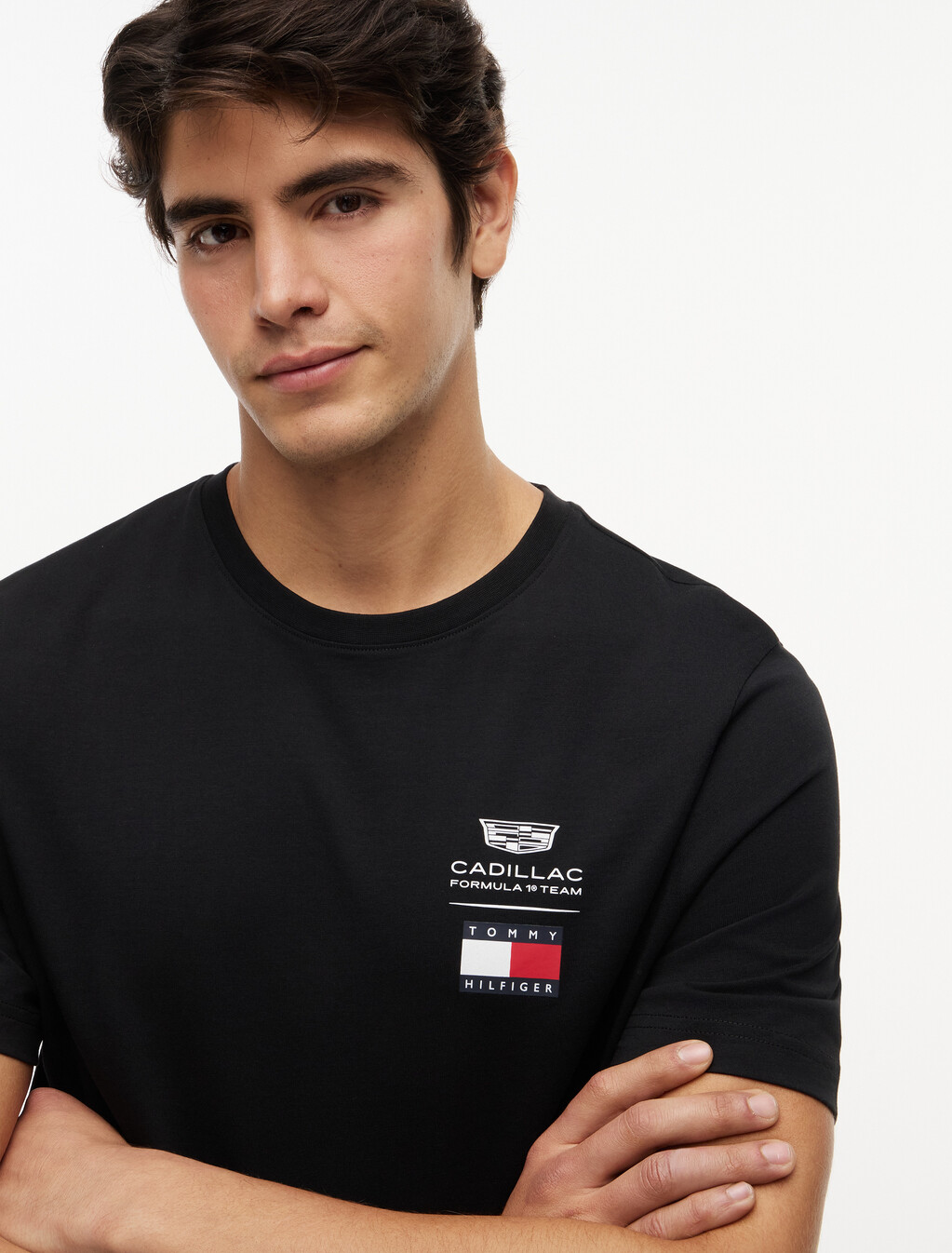 TH x Cadillac Formula 1&reg; 車隊標誌 T 恤, Black, hi-res