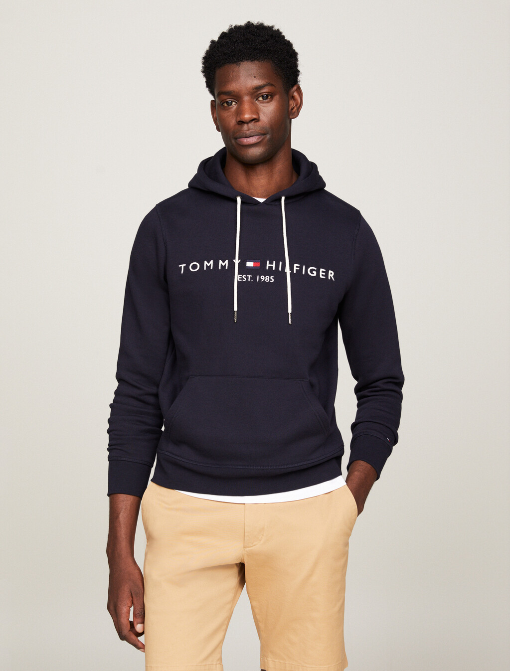 Essential Logo Hoodie, SKY CAPTAIN, hi-res