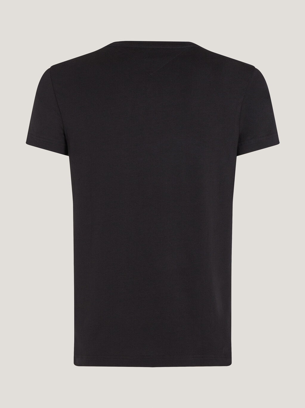 Core Stretch Slim V Neck T-Shirt, Black, hi-res