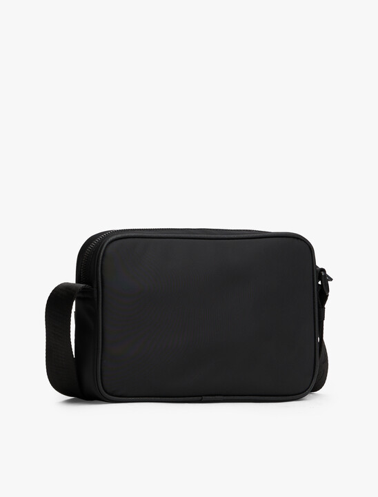 Metal Logo Crossbody Reporter Bag