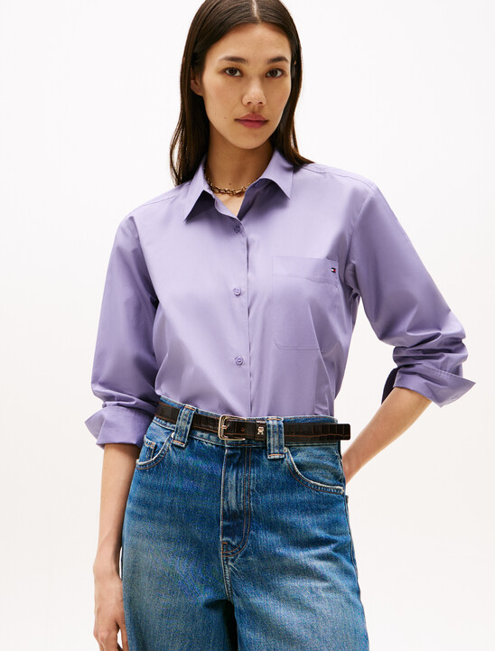 Asia Fit Essential Poplin Shirt