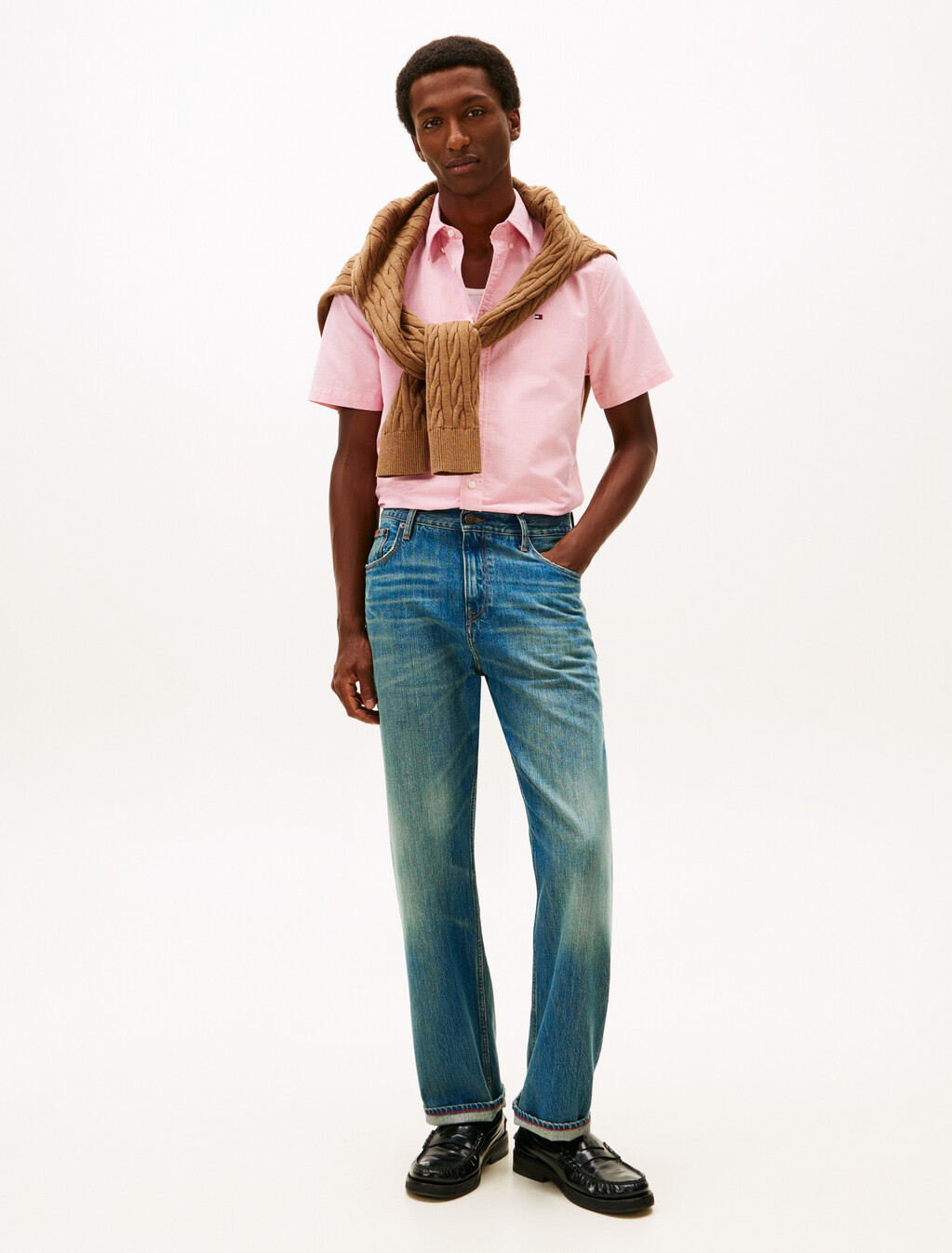 Heritage 標準牛津棉襯衫, Vintage Red, hi-res