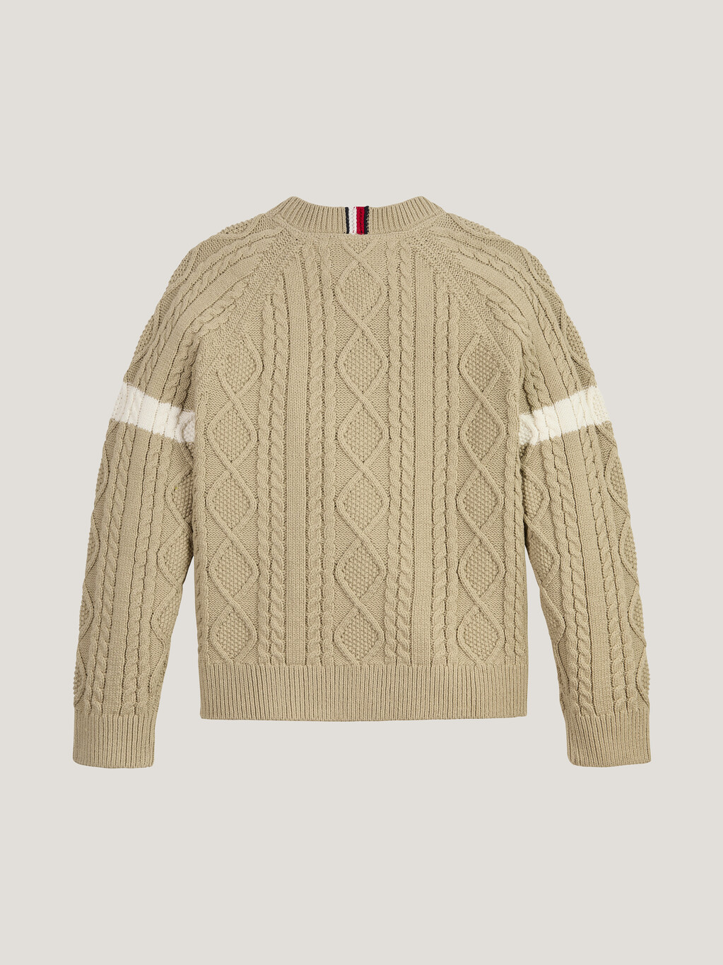 Hilfiger Monotype Cable Knit Archive Jumper, Merino, hi-res