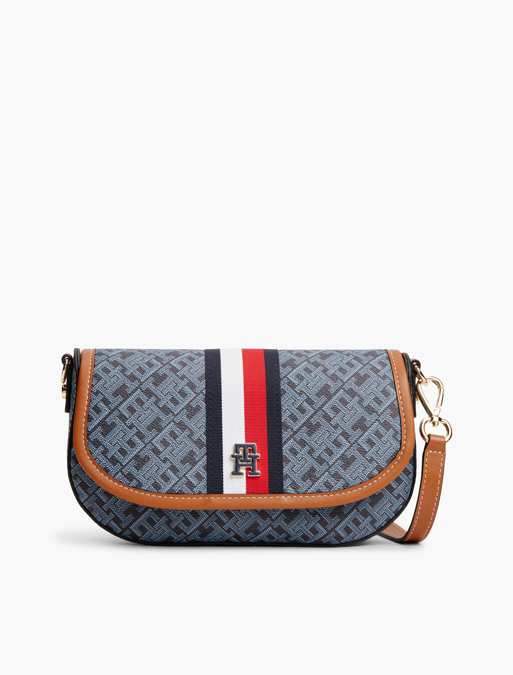 TH Monoplay Global Stripe Saddle Bag, Space Blue, hi-res