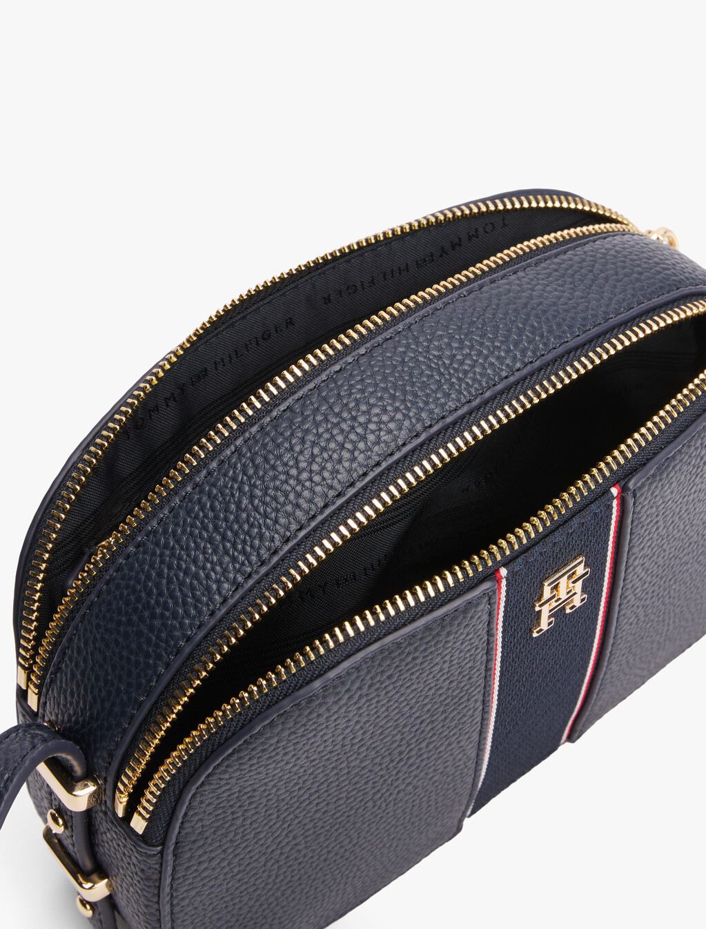 Textured Camera Bag, Space Blue, hi-res