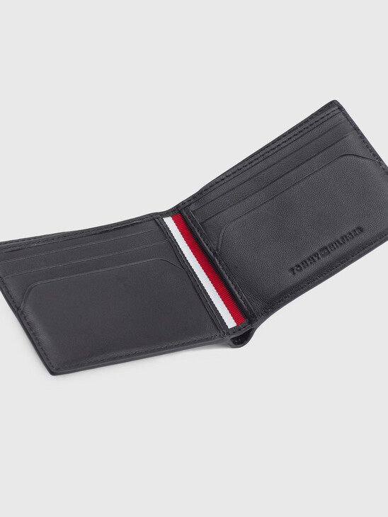 TOMMY HILFIGER BUSINESS SMALL LEATHER WALLET