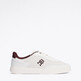 White/Burgundy Velvet