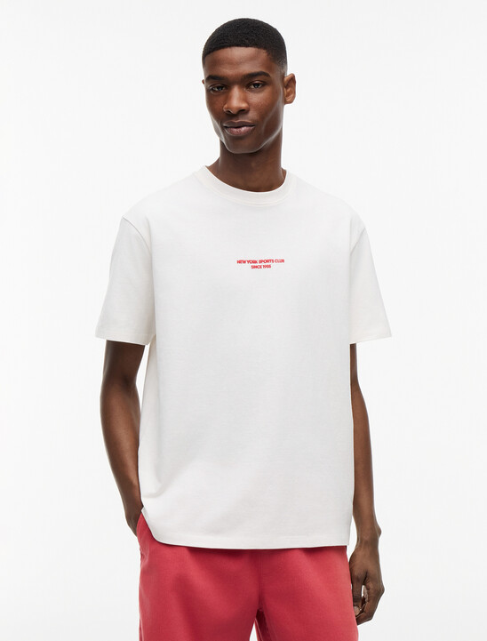 Back Graphic Relaxed Jersey T-Shirt