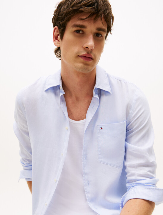 Piece Dye Linen Shirt