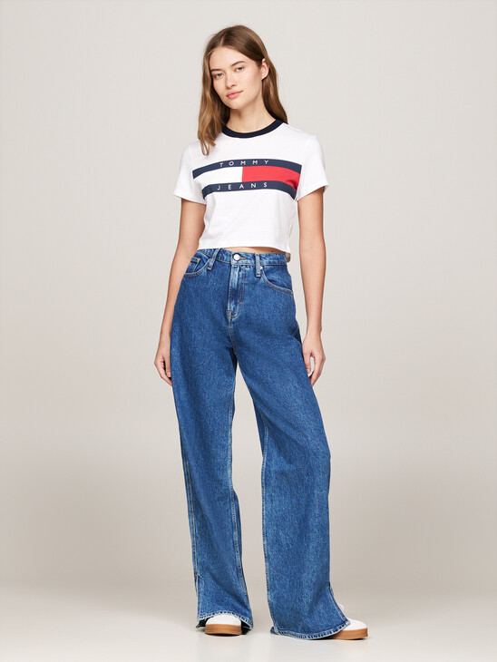 Cropped Slim T-Shirt