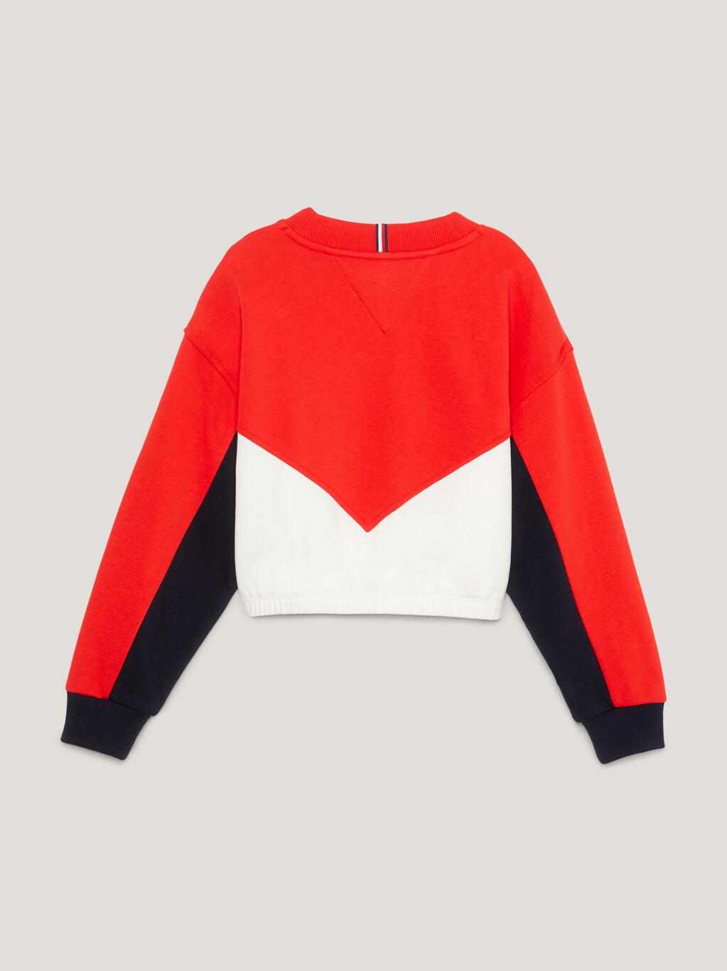 Girls Color Block Sweatshirt, Fireworks Colorblock, hi-res