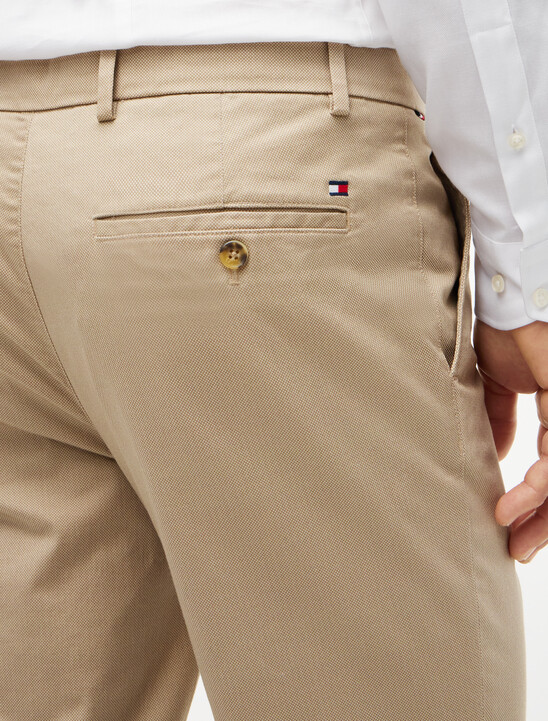Bleeker Slim Textured Chinos