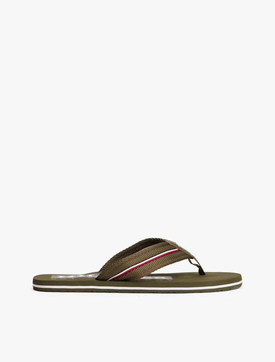 Signature Tape Webbing Flip-Flops