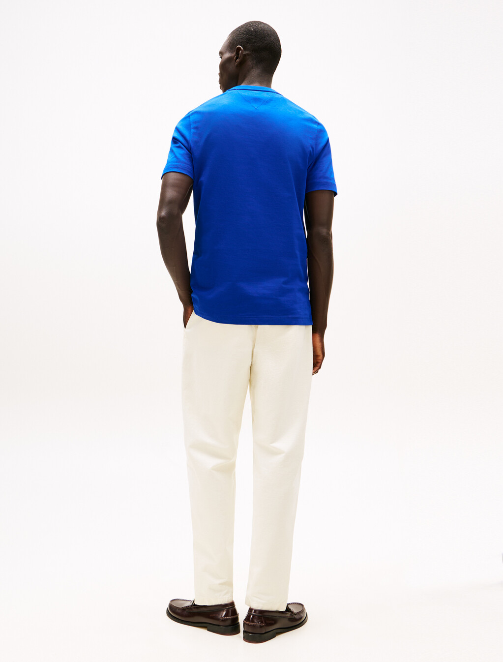 Hilfiger 多旗幟圖案 T 恤, Wedge Blue, hi-res