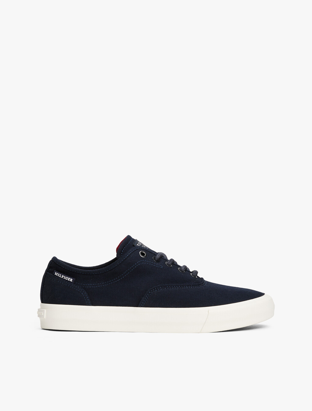 Canvas Embossed Logo Trainers, Desert Sky, hi-res
