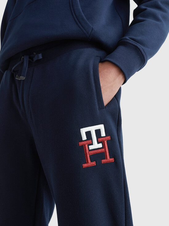 ESSENTIAL TH MONOGRAM EMBROIDERY JOGGERS