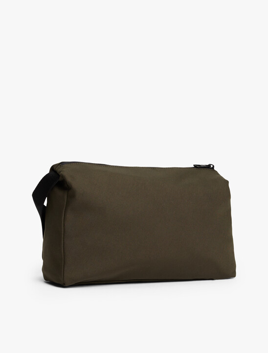 Metal Logo Crossbody Bag