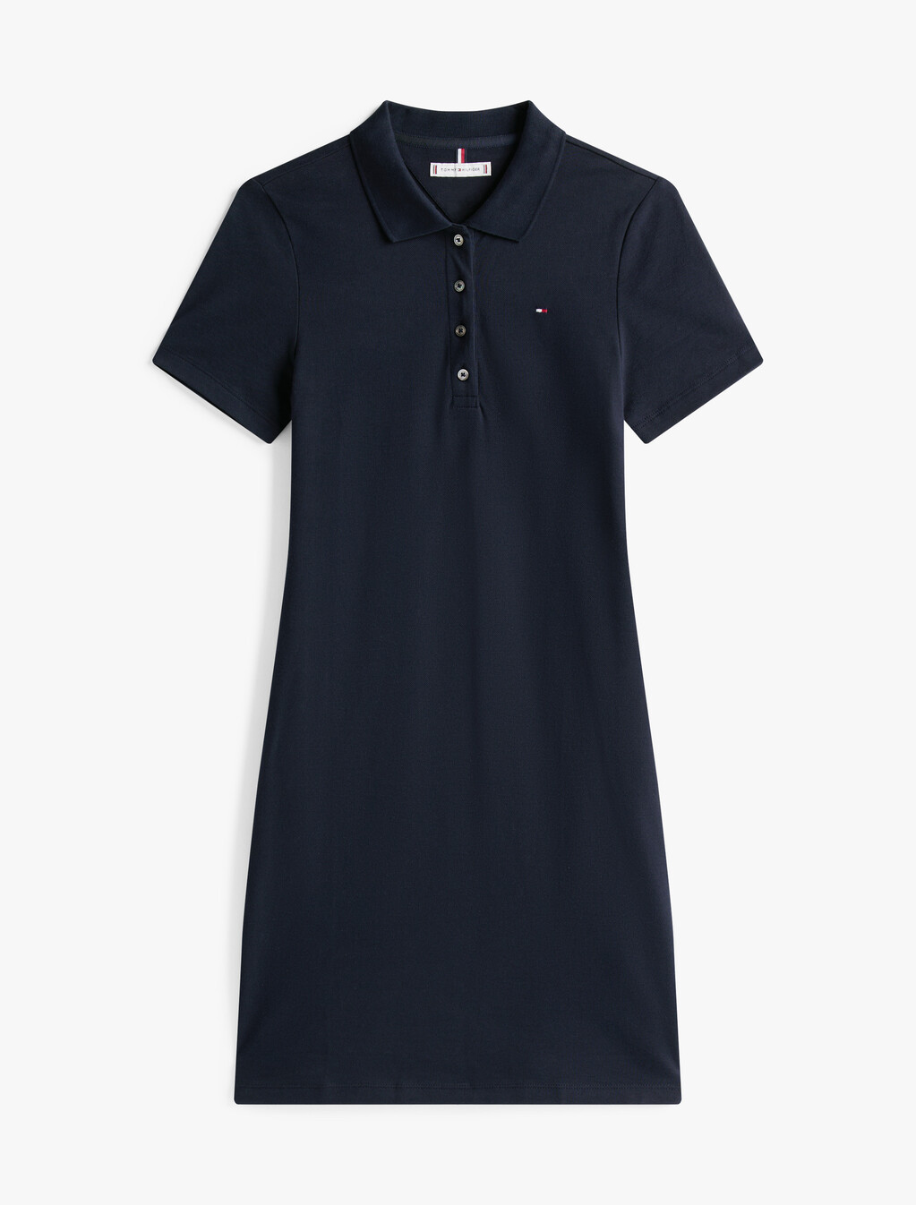 1985 Slim Pique Polo Dress, Desert Sky, hi-res