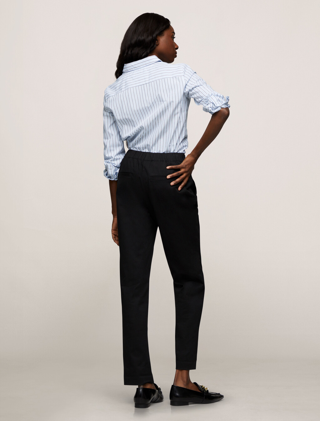 Stripe Regular Shirt, Classic Shirting Stp/ Vessel Blue, hi-res