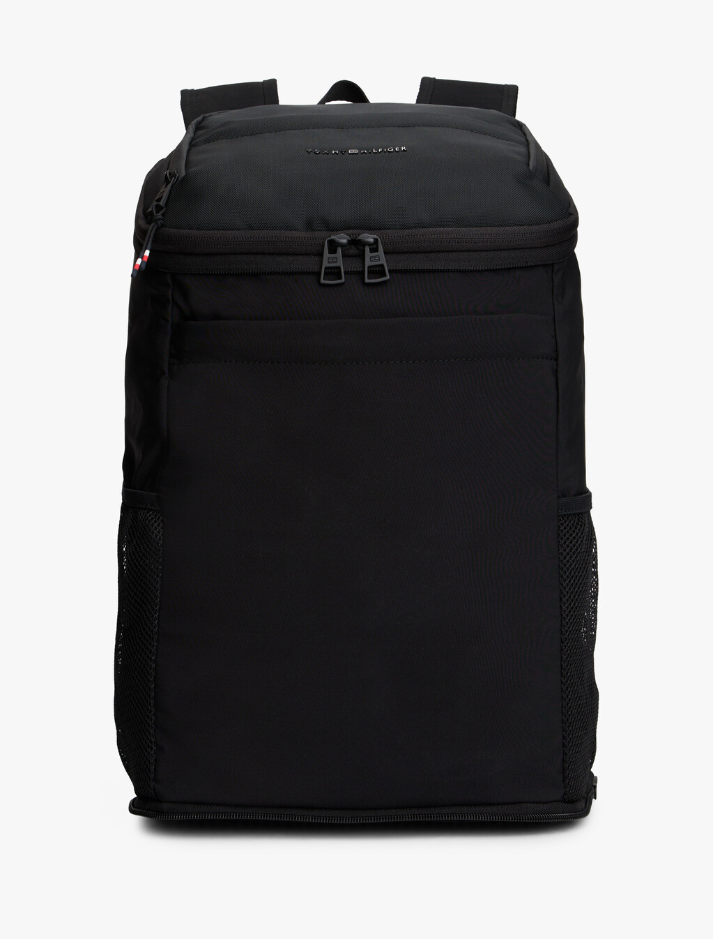 Textile Logo Packable Backpack, Black, hi-res