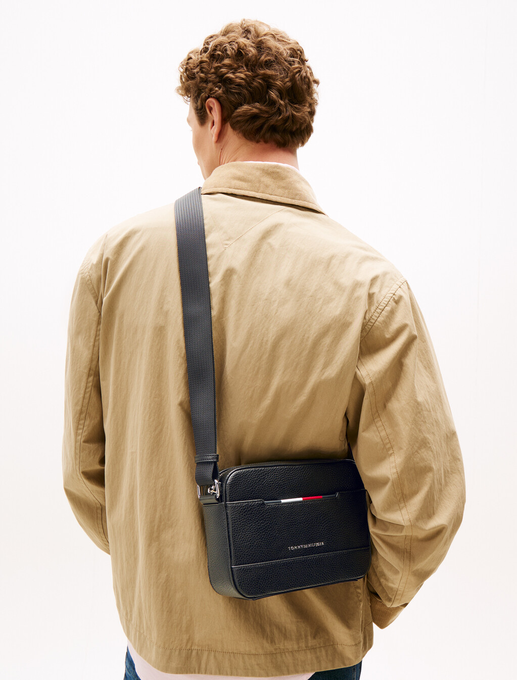 Central Horizontal Reporter Bag, Black, hi-res