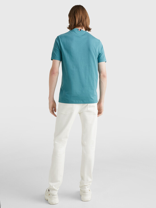 ICONS GOLDEN MONOGRAM EMBROIDERY T-SHIRT